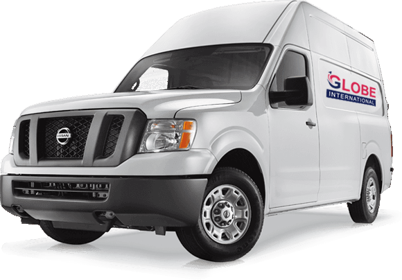 globe international shipment delivery vehicle